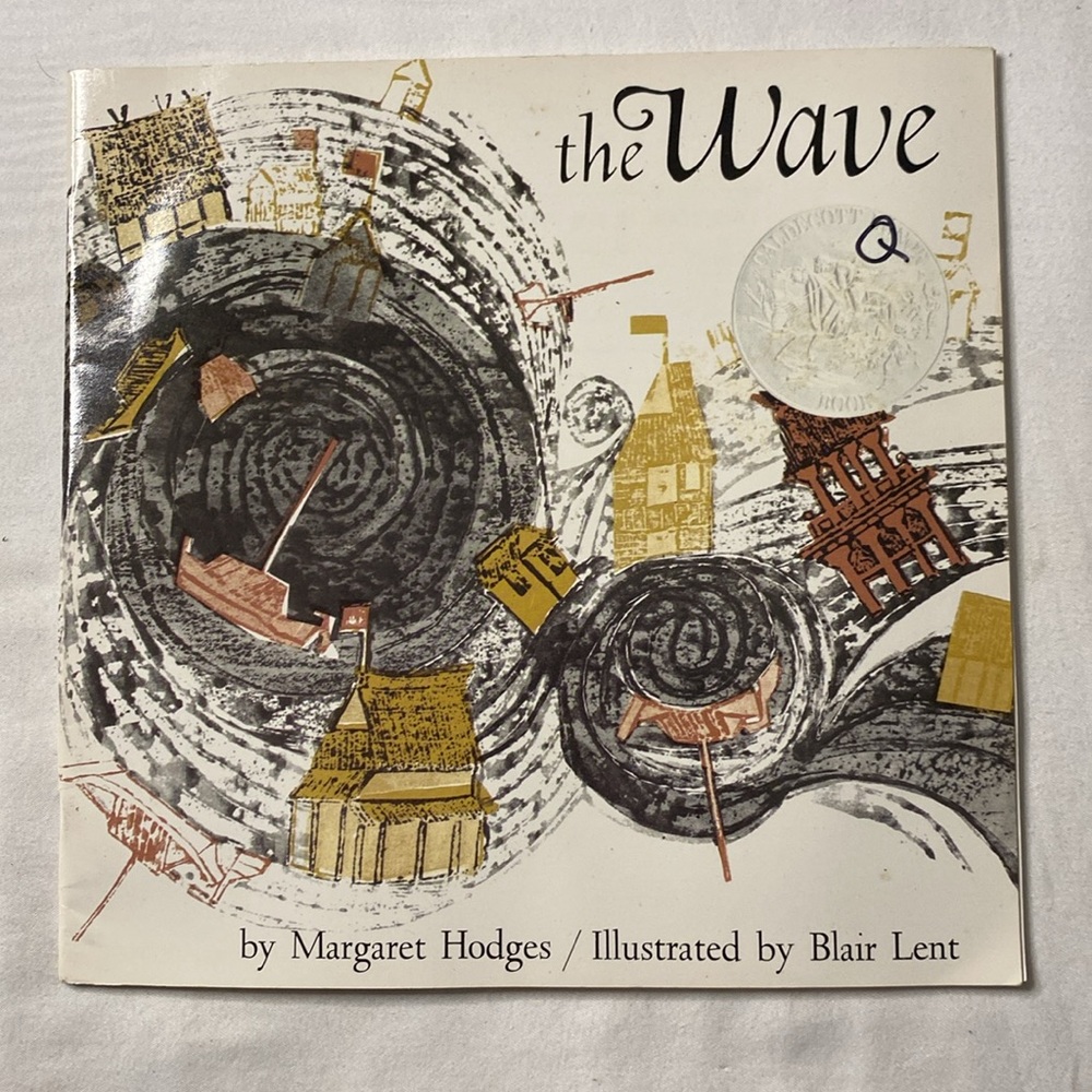 The Wave, Paperback By Margaret Hodges Illustrated by Blair Lent Teacher Library